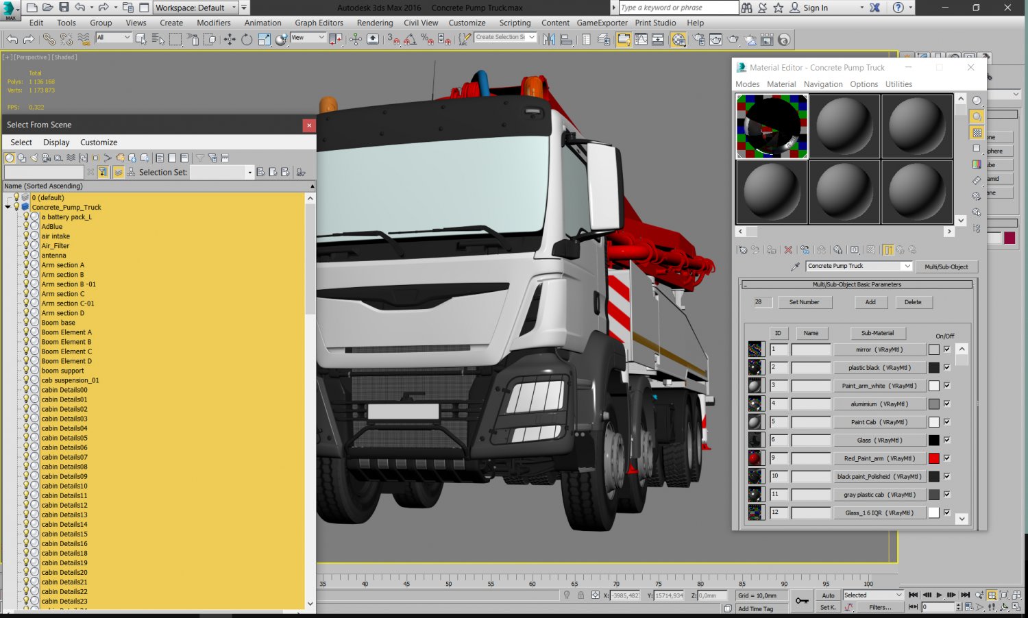 3ds max truck fmx multilift