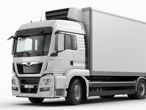 ГрузовикVAN4X2 3D Модель