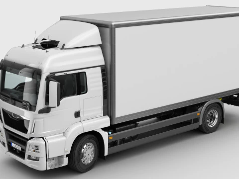 TruckVAN4X2 3D Model