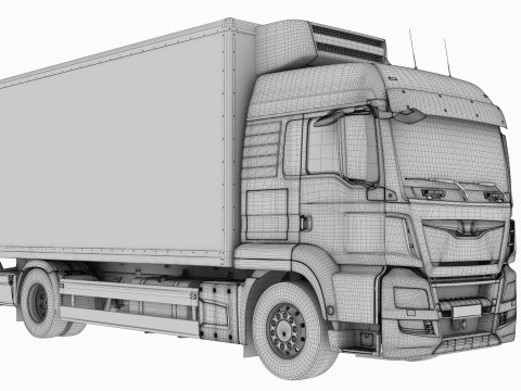 TruckVAN4X2 3D Model