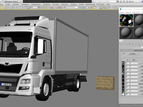 TruckVAN4X2 3D Model