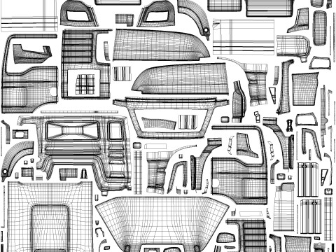 TruckVAN4X2 3D Model