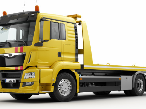 Tow Truck 4X2 3Dモデル
