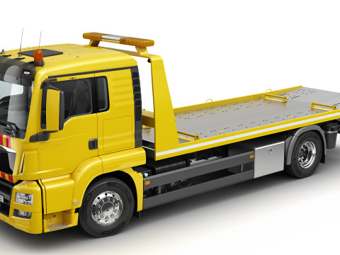 Tow Truck 4X2 3Dモデル