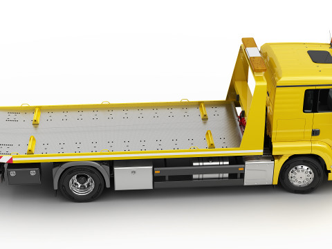 Tow Truck 4X2 3Dモデル