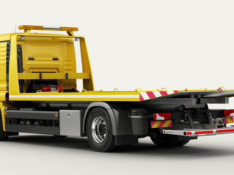 Tow Truck 4X2 3Dモデル