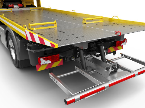 Tow Truck 4X2 3Dモデル