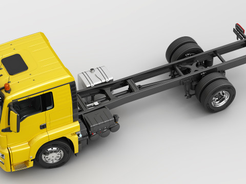 Tow Truck 4X2 3Dモデル
