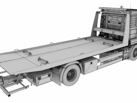 Tow Truck 4X2 3Dモデル
