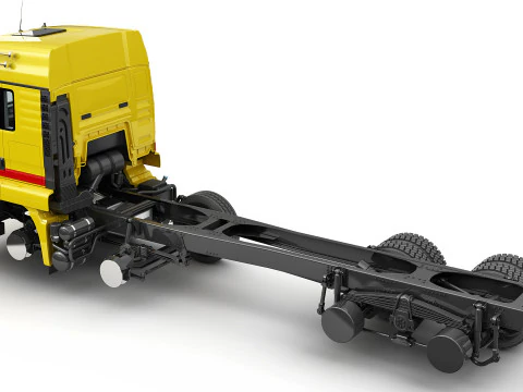 TOW TRUCK 8X4 3D Model
