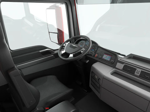 Dump Truck 6X4 3D Model