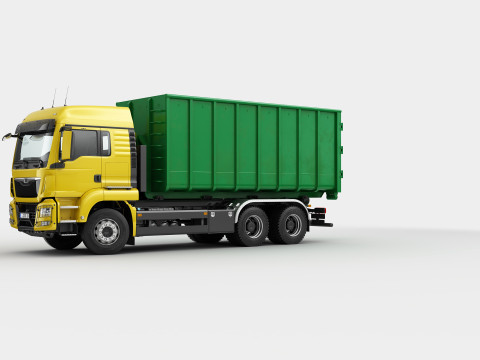 Multilift Truck 6X4 3D Model
