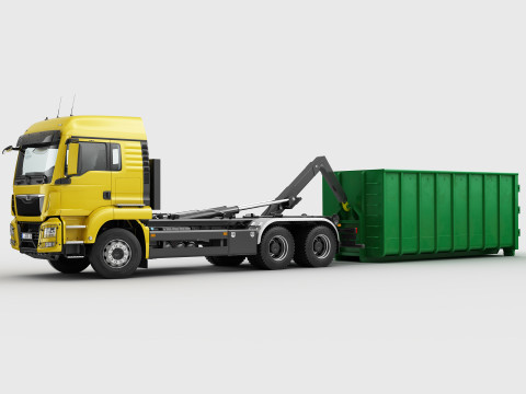 Multilift Truck 6X4 3D Model