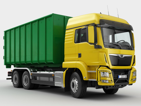 Multilift Truck 6X4 3D Model