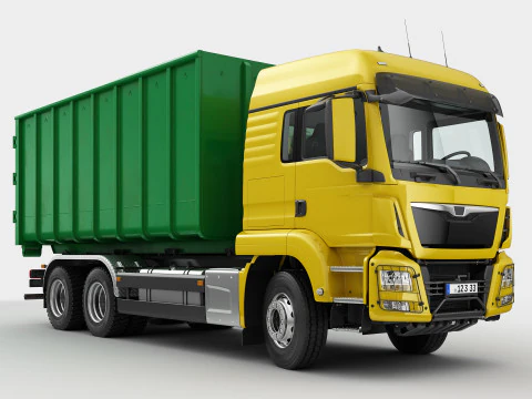 Multilift Truck 6X4 3D Model