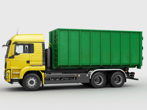 Multilift Truck 6X4 3D Model