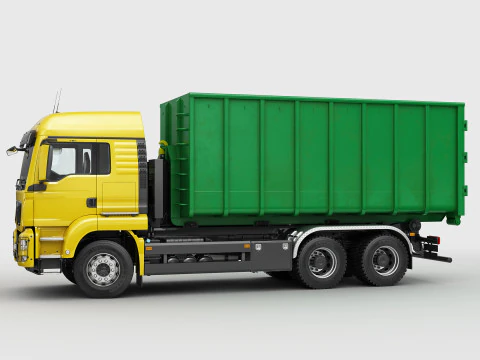 Multilift Truck 6X4 3D Model