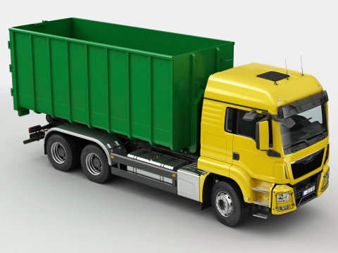 Multilift Truck 6X4 3D Model