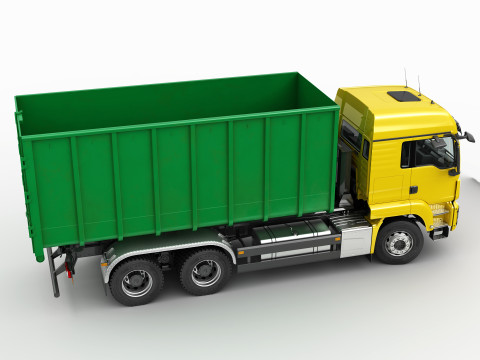 Multilift Truck 6X4 3D Model