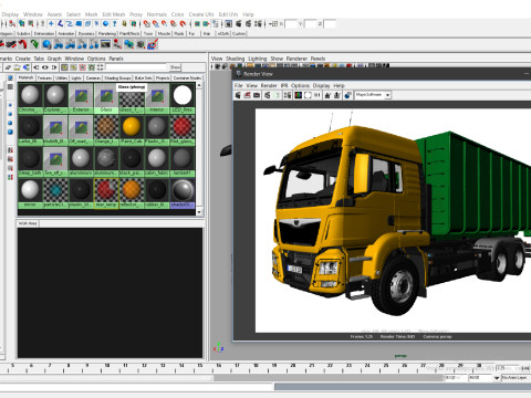 Multilift Truck 6X4 3D Model