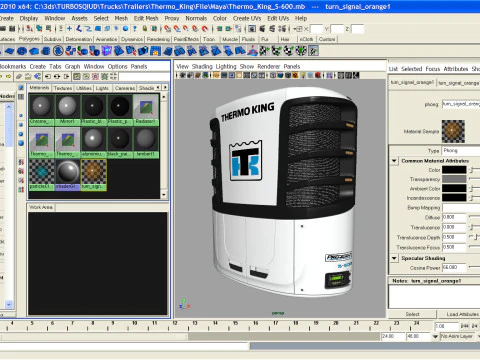 Refrigeration unit 3D Model