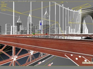 night city 3D Model