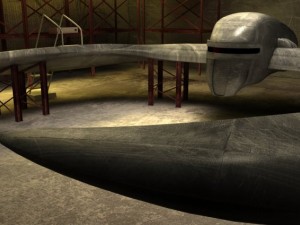 cylon raider Model 3D