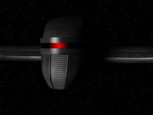 cylon raider Modelo 3D