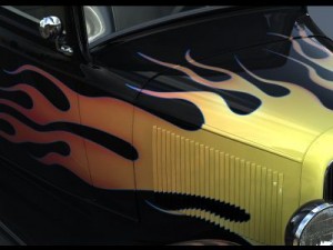 1932 ford coupe hot rod 3Dモデル