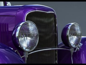 1932 ford coupe hot rod 3Dモデル