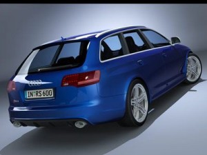 audi rs6 avant 3Dモデル
