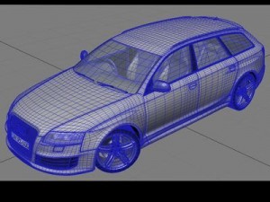 audi rs6 avant 3Dモデル