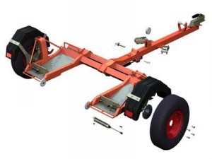 rac vehicle recovery trailer 3D Model