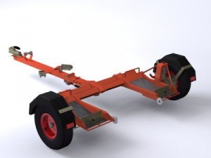 rac vehicle recovery trailer 3Dモデル