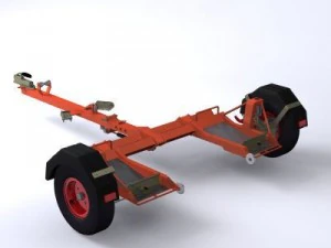 rac vehicle recovery trailer 3D Model