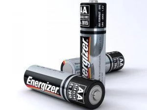 energizer aa battery 3D Model