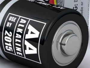 energizer aa battery 3D Model