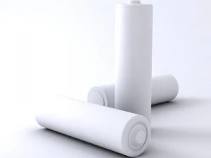 energizer aa battery 3D Model