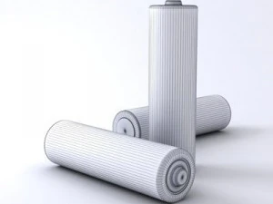 energizer aa battery 3D Model
