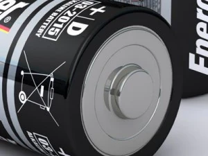 energizador d bateria Modelo 3D
