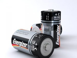 energizer c battery 3D Модель