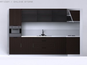 kitchen corner setup 3D Модель