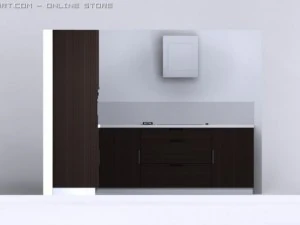 kitchen corner setup 3D Model