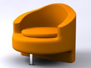 10 contemporary armchairs collection 3D Модель
