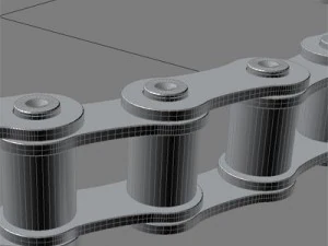 maillons de cha&icirc;ne Modèle 3D