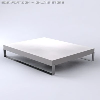 daytona table 3D Model .c4d .max .obj .3ds .fbx .stl .blend 