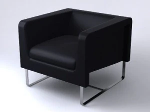 俱乐部椅 3D 模型