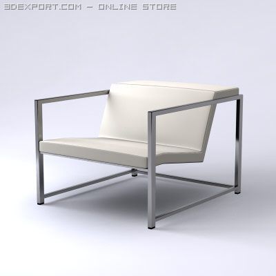 ego chair 3D 模型 .c4d .max .obj .3ds .fbx .stl .blend 
