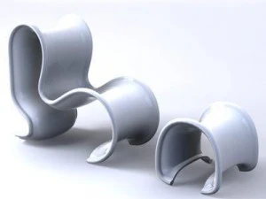 fiocco sandalye 3D Model