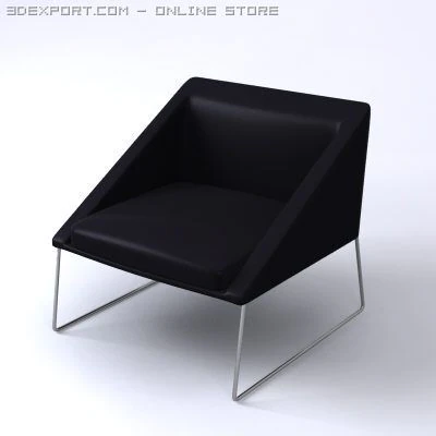 kelly chair 3D Model .c4d .max .obj .3ds .fbx .stl .blend 